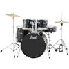 Slagverk Pearl Roadshow RS525SC/C31, 22 m/Stativer, Cymbaler og Stol, Chrome Hwd, Jet Black