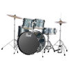 Slagverk Pearl Roadshow RS525SC/C706, 22 m/Stativer, Cymbaler og Stol, Chrome Hwd, Charcoal Metallic