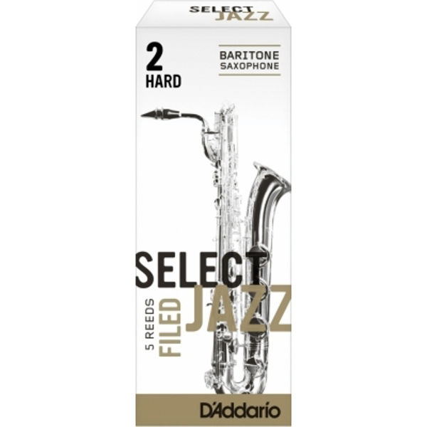 Barytonaksofonrør Rico D'Addario Select Jazz Filed 2 Hard