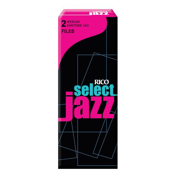 Barytonaksofonrør Rico D'Addario Select Jazz Filed 2 Medium (5 pk)