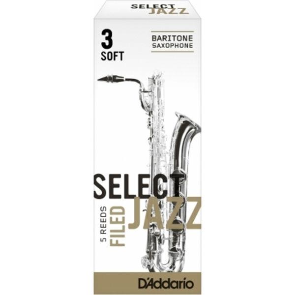 Barytonaksofonrør Rico D'Addario Select Jazz Filed 3 Soft