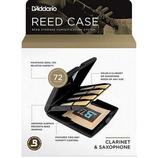 Røretui Klarinett-Saksofon Rico Reed Case, Humidity Control Pack