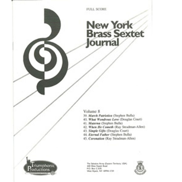 New York Brass Sextet Journal Vol 8