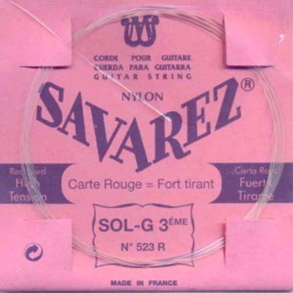 Gitarstreng Nylon 3G Savarez (High Tension)