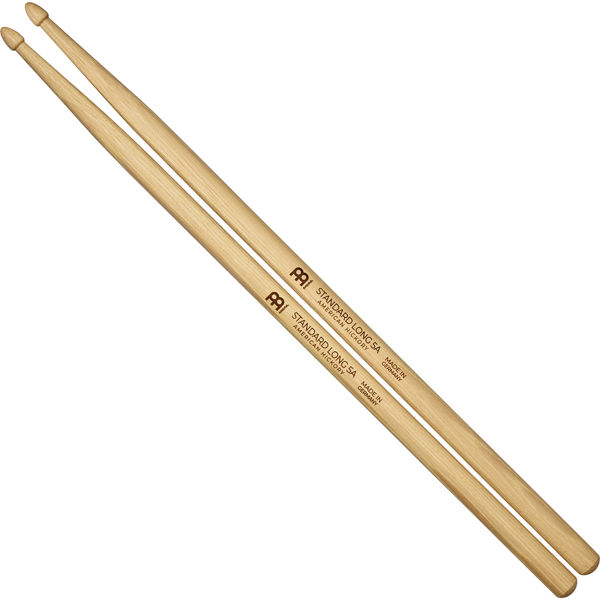 Trommestikker Meinl Standard Long 5A, SB103 Hickory, Wood Tip