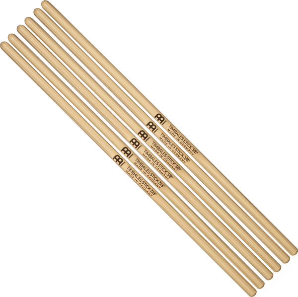 Timbalestikker Meinl Timbale Sticks SB118-3, 3/8 Medium, Hickory, 3 par