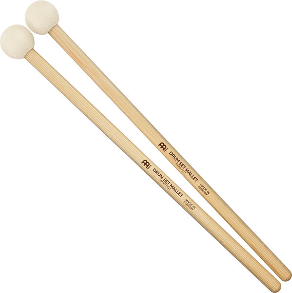 Mallets Meinl SB402, Drum Set Mallet, Hickory, Hard Felt