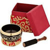 Singing Bowl Meinl SB-OR-400-R, Ornamental Tempelklokke, 4,1 /10,5cm, 400g