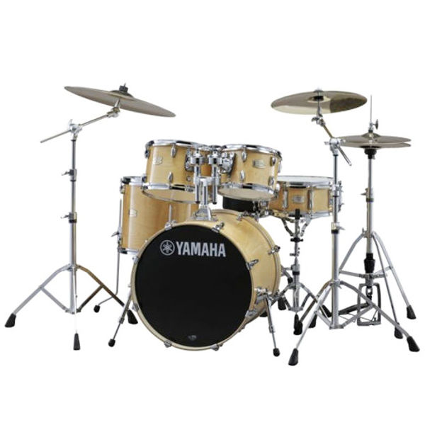 Slagverk Yamaha Stage Custom Birch SBP0F5NW7, 20, m/Stativer, Natural Wood