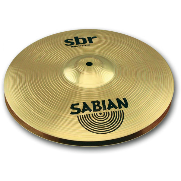 Hi-Hat Sabian SBR, 13, Brass