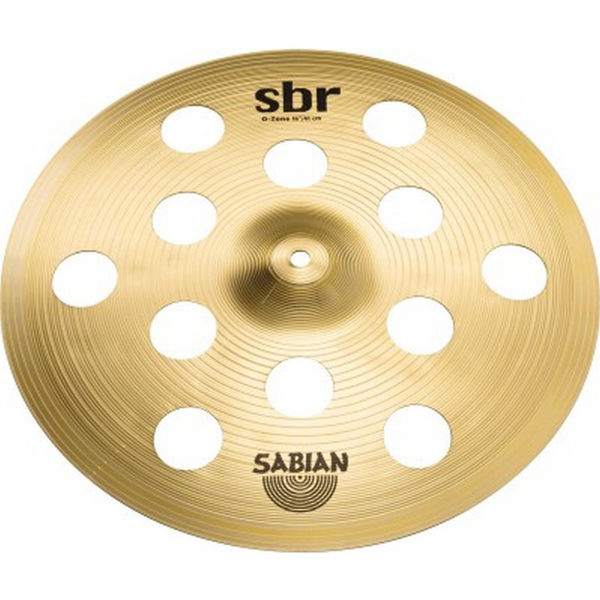 Cymbal Sabian SBR Crash, O-Zone 16, Brass