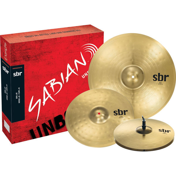 Cymbalpakke Sabian SBR 5003BR2, 14-16-20, Bright Performance Set