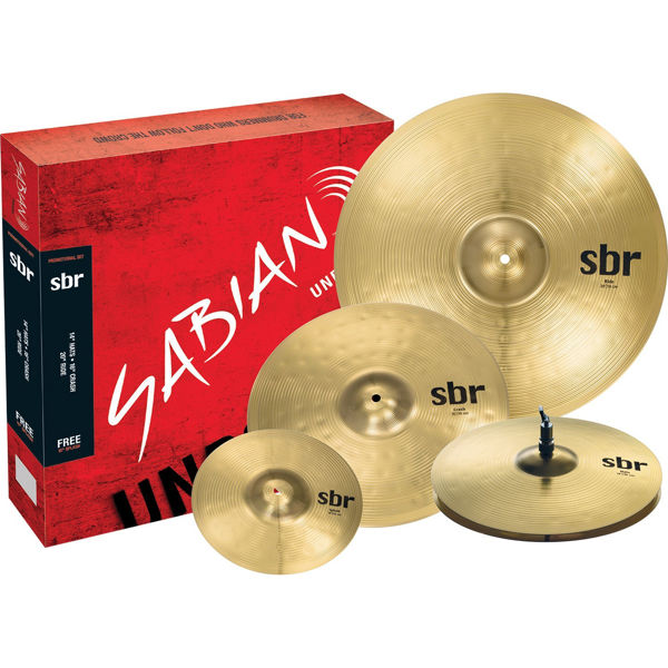 Cymbalpakke Sabian SBR 5003G, 10-14-16-20, Promo Performance Set
