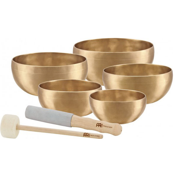 Singing Bowl Set Meinl SB-U-2950, Universal Tempelklokker, 5 pc