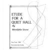 Etude For A Quiet Hall, Christopher Deane, Solo Marimba