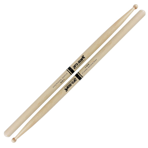 Trommestikker Pro-Mark American Maple Lakk SD1, SD1W, Wood Tip