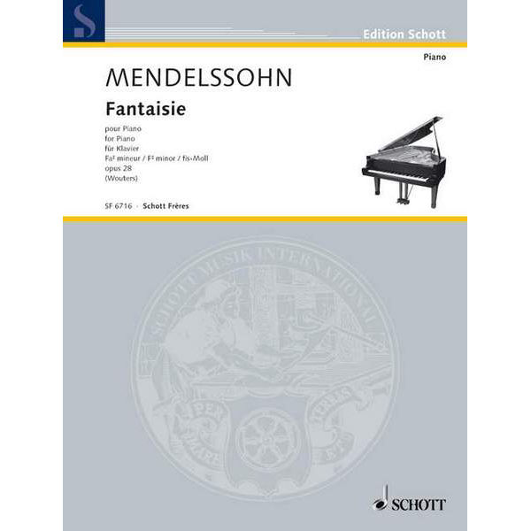 Fantasy in F sharp minor, Mendelssohn, Piano