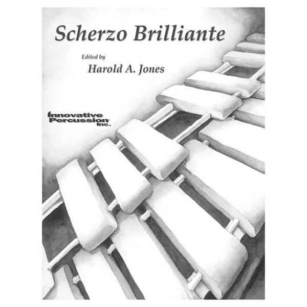 Scherzo Brilliante, Ed. Harold Jones, Solo Marimba or Vibraphone & Piano