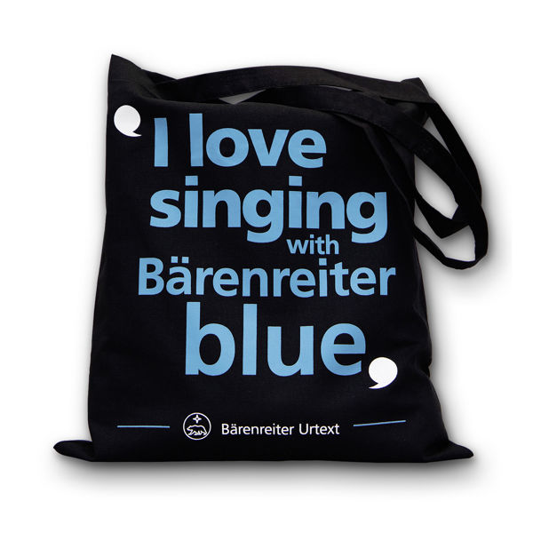 Handlenett - I love singing with Barenreiter blue