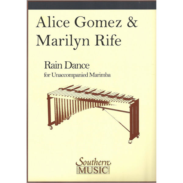 Rain Dance, Alice Gomez & Marilyn Rife. Marimba Unaccompanied