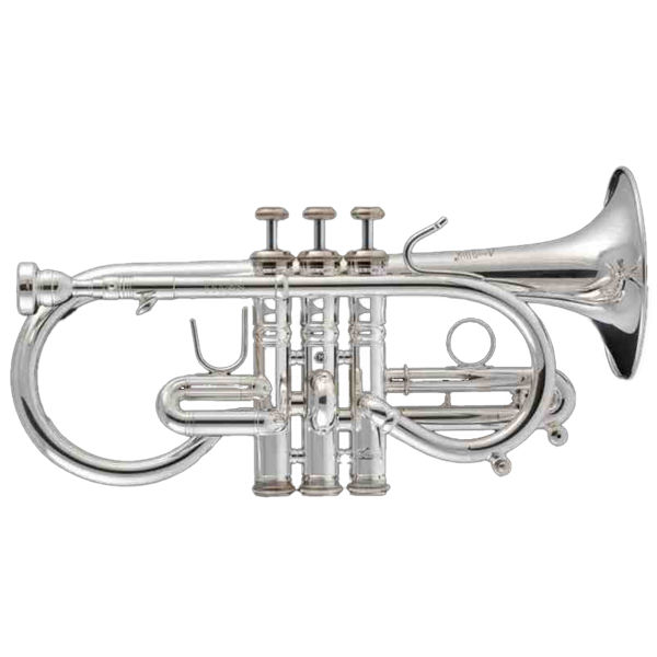 Kornett Stomvi Eb Titan Gold Brass Bell Silverplated