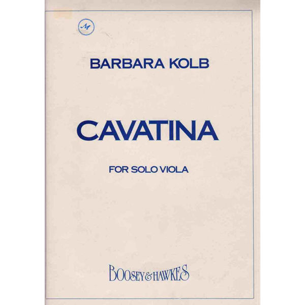 Cavatina for Solo Viola, Barbara Kolb