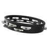 Tamburin Grover T2/GS-H, German Silver Jingles, Headless Tambourine 10