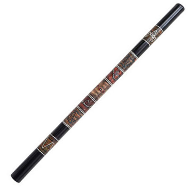 Didgeridoo Toca, Svart m/Dekor