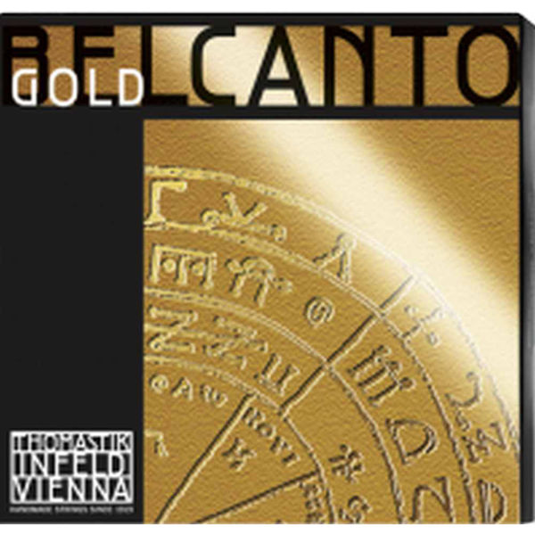 Cellostreng Thomastik-Infeld Belcanto Gold 1A Medium Steel Core, Multialloy Wound