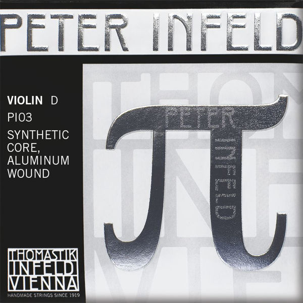 Fiolinstreng Thomastik-Infeld Peter Infeld 3D Medium Synthetic Core, Silver Wound