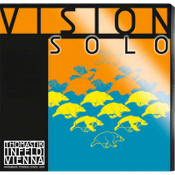 Fiolinstreng Thomastik-Infeld Vision Solo 4G Medium Synthetic Core, Silver Wound