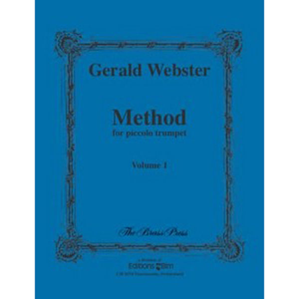 Method for Piccolo Trumpet Vol. 1 Gerald Webster