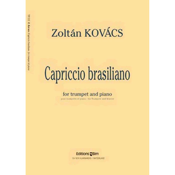 Capriccio Brasiliano - For trumpet and piano - Kovács