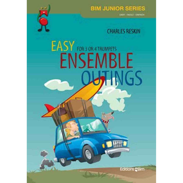 Easy Ensemble Outings, 3 and 4 trumpets (7 trios and 7 quartets). Reskin