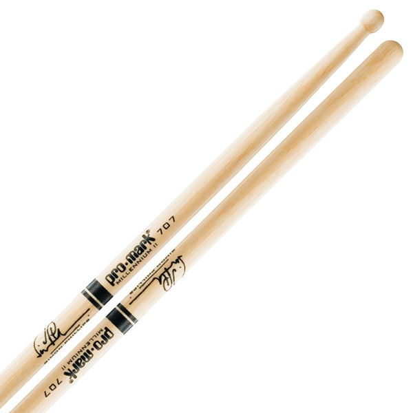 Trommestikker Pro-Mark Autograph Simon Phillips 707, TX707W, Hickory, Wood Tip