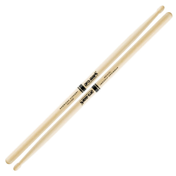 Trommestikker Pro-Mark American Hickory Lakk 747BW Super Rock, TX747BW, Wood Tip