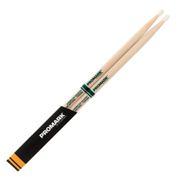 Trommestikker Pro-Mark American Hickory Natural 5B,TXR5BN, Nylon Tip