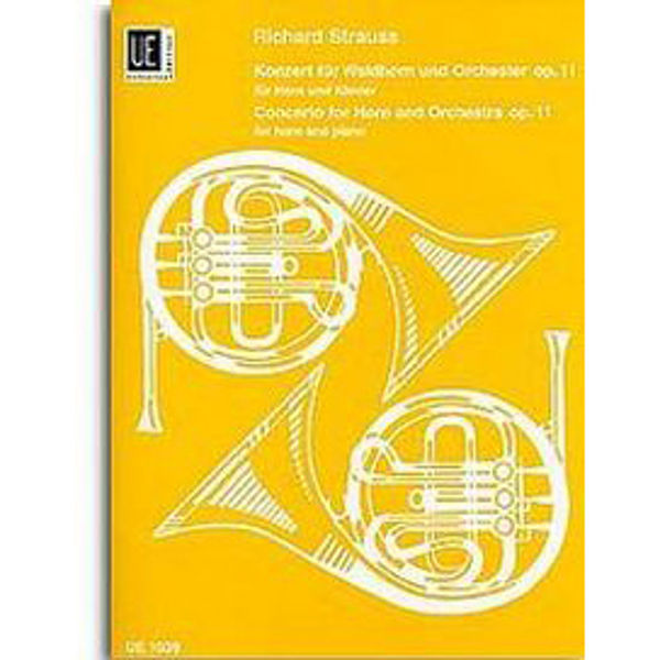 Konsert for Walthorn og orkester, Op. 11- Strauss - m/piano