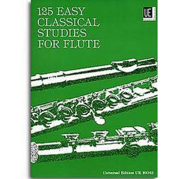 125 easy Classical Studies for Flute