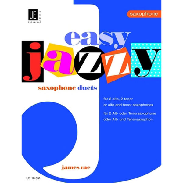 Easy Jazzy Duets for Saxophones