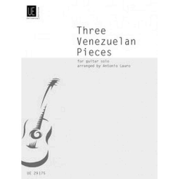 Three Venezuelan Pieces for Guitar Solo - Antonio Lauro
