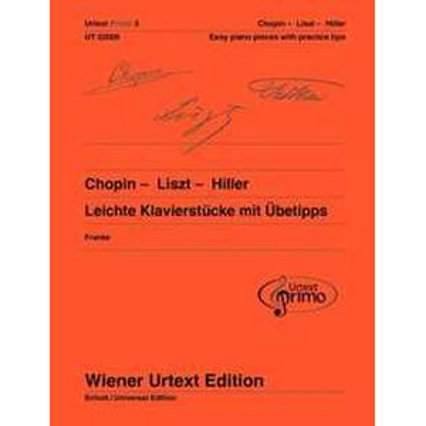 Leichte Klavierstücke (Easy Piano Pieces), Chopin, Liszt og Hiller