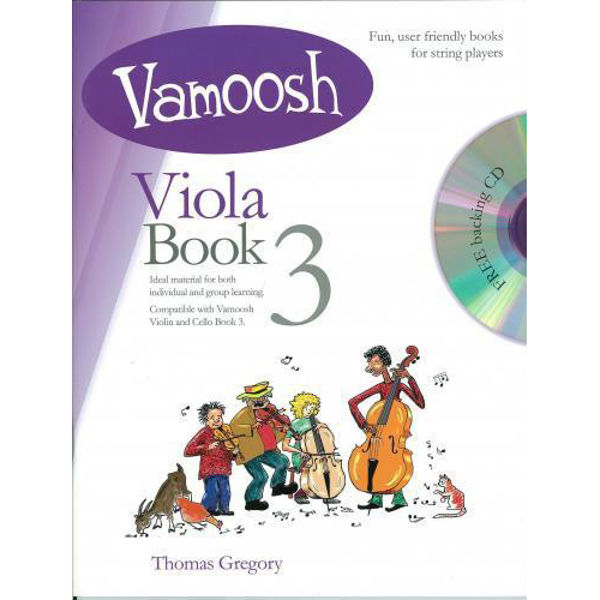 Vamoosh Viola Book 3 (Book & CD)
