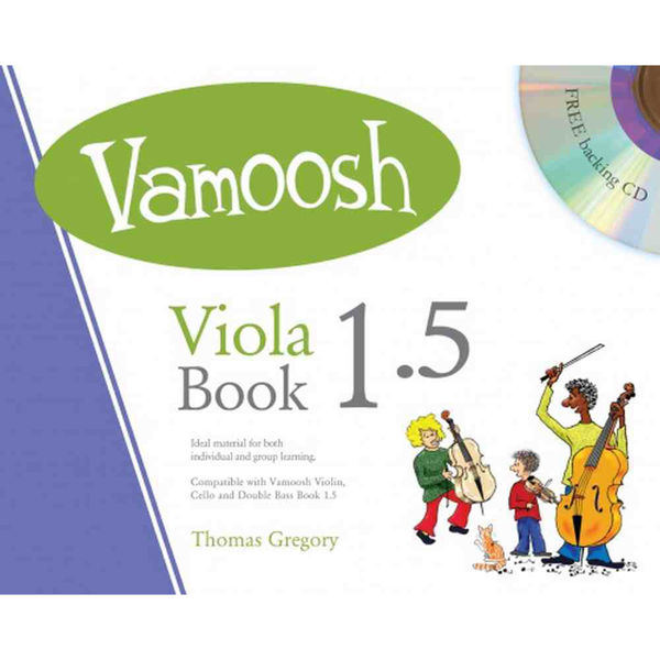 Vamoosh Viola Book 1,5 (Book & CD)