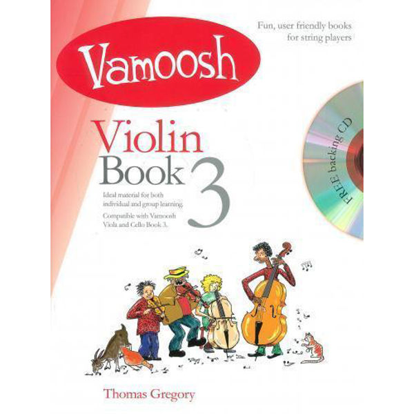 Vamoosh Violin Book 3 (Book & CD)