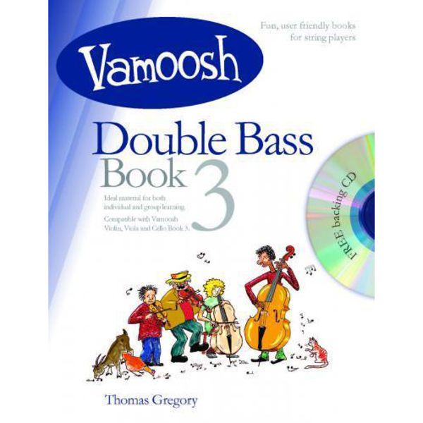 Vamoosh Double Bass Book 3 (Book & CD)