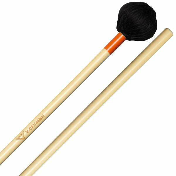 Vibrafonkøller Vater V-CEV40MH, Concert Ensemble Series, Medium Hard Vibraphone Mallet, Rattan Handle