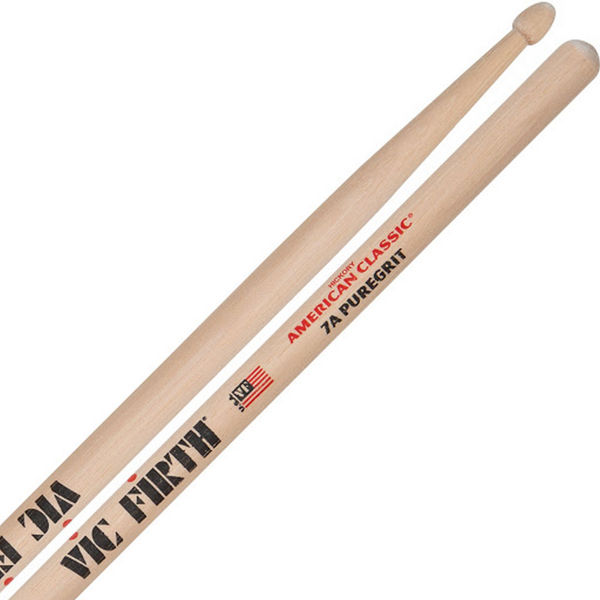 Trommestikker Vic Firth American Classic 7APG Hickory, Puregrit, Wood Tip