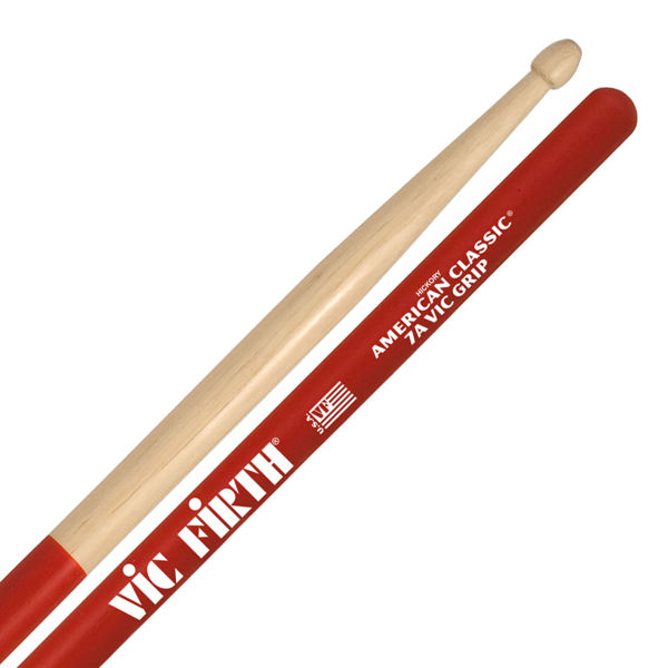 Trommestikker Vic Firth American Classic 7AVG, Vic Grip, Hickory, Wood Tip