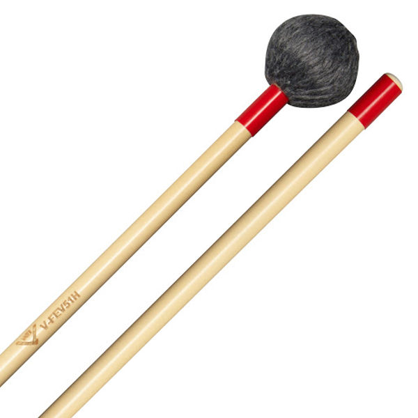 Vibrafonkøller Vater V-FEV51H, Front Ensemble Series, Heavy Vibraphone Mallet, Rattan Handle